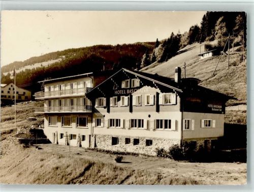 7323 Wangs 1964 Foto AK Hotel Baschalva AK