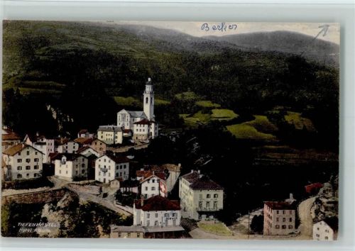 Tiefencastel 1920 Verlag Guggenheim 5372a AK