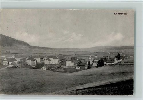 La Brévine 1921 Teilansicht AK
