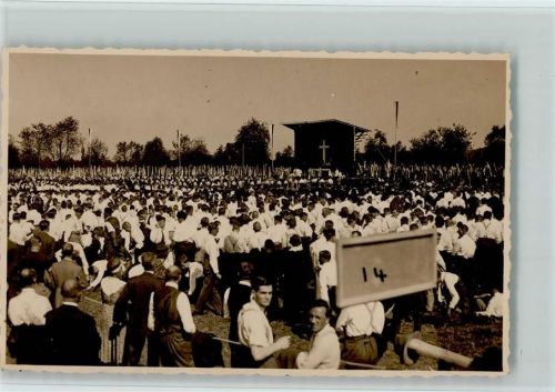 Bürglen UR 1942 Ereignis - Christliche Jugendveranstaltung Junger Männer