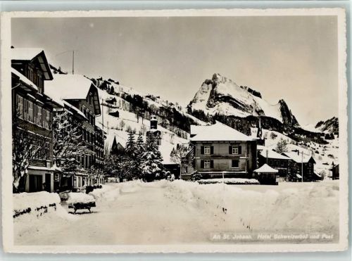 9656 Alt St. Johann - Hotel Schweizerhof und Post Winter