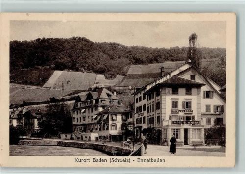 Ennetbaden Kurort Bad Hotel Hirschen