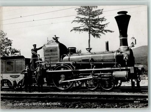 1947 100 Jahre Schweizer Bahnen, Spanisch-Brötli-Bahn