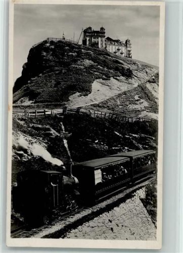 1938 Rigi-Kulm Bergbahn, Sommerwagen AK