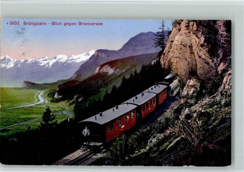 1914 Bergbahn - Brünigbahn AK
