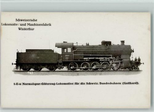 Normalspur Güterzug Lok - Schweizer Lokomotiv- und Maschinenfabrik Winterthur