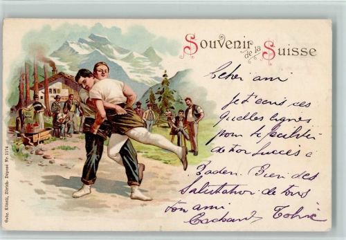 1899 Künzli Nr. 1174 - Gruss aus