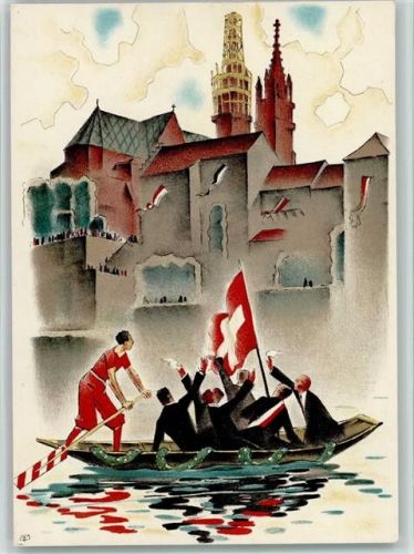 Basel 1939 XXV Eidgen. Sängerfest 1935 AK