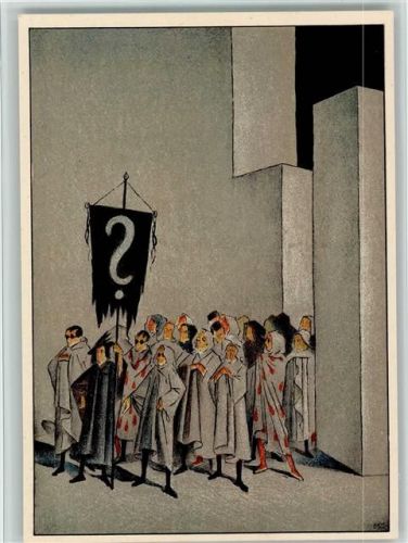Basel XXV Sängerfest 1935 - Szene aus dem Festspiel "Mutterland"
