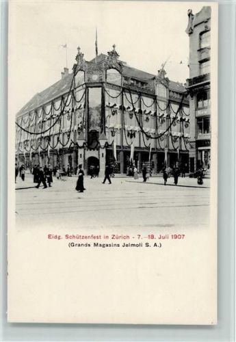 Zürich Eidg. Schützenfest 1907 , sehr gute Erhaltung AK