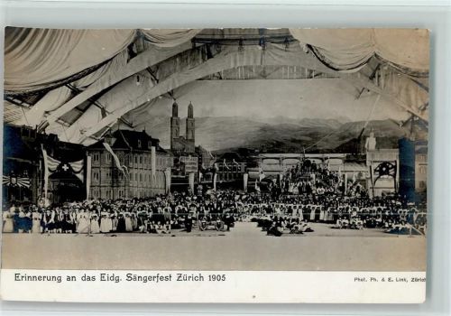 Zürich Sängerfest 1905 - Festspiel