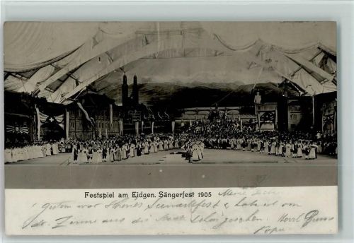 Zürich 1905 Festspiel, Sängerfest 1905 AK