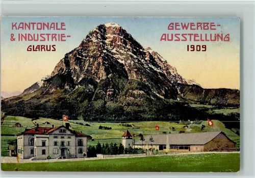 Glarus Gewerbe Ausstellung 1909 AK