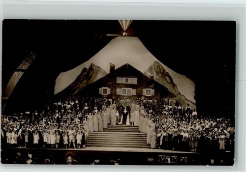 Aarau 1924 Eidg. Schützenfest Festspiel Schlussszene 1914