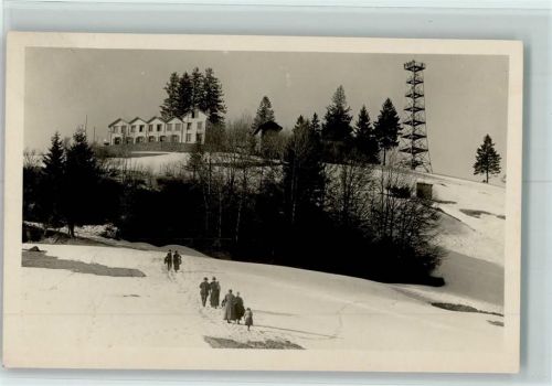 Hinwil Gasthaus Bachtelkulm Winter