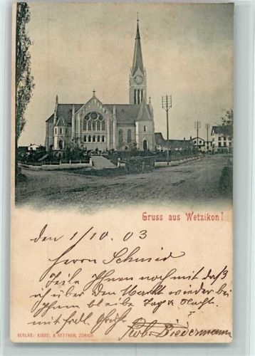Wetzikon ZH 1903 Kirche