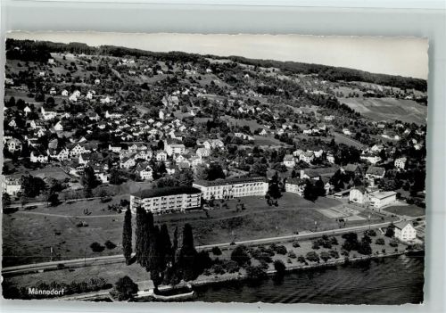 Männedorf Fliegeraufnahme