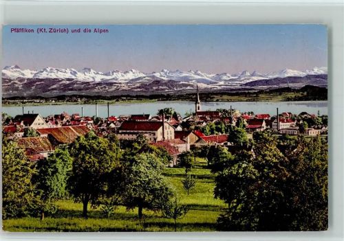 Pfäffikon ZH Pfäffikon und die Alpen
