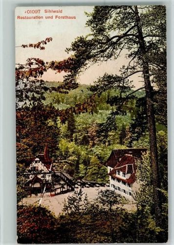 Sihlwald Restauration und Forsthaus