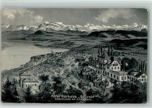 8803 Rüschlikon 1910 - Hotel Kurhaus Belvoir