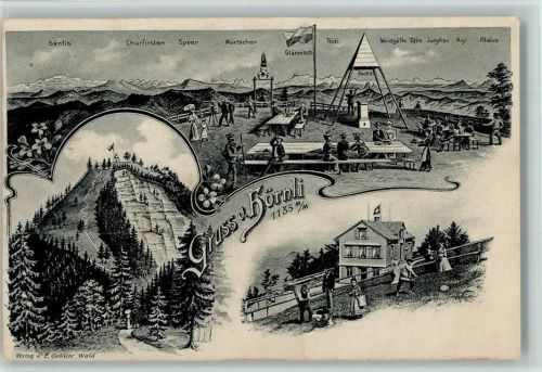 Hörnli ZH 1905 Hörnli-Kulm