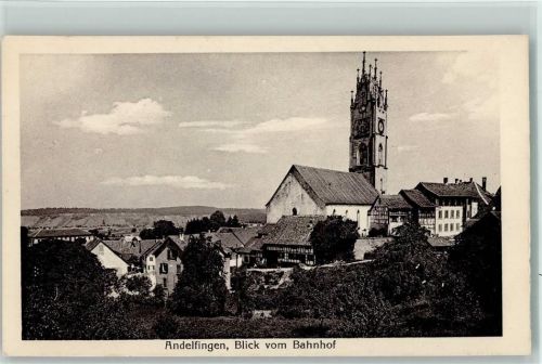 Andelfingen Blick vom Bahnhof
