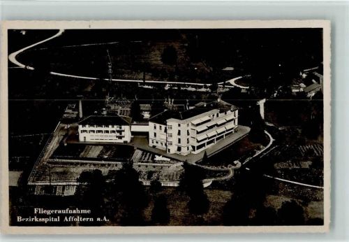 Affoltern am Albis Fliegeraufnahme Bezirksspital
