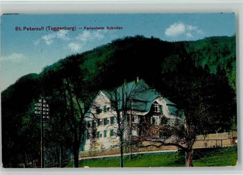 9127 St. Peterzell - Ferienheim Auboden