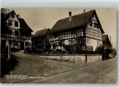 8803 Rüschlikon - Riegelhäuser Serie Zürichsee I Nr. 8