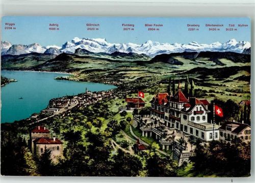 8803 Rüschlikon - Hotel Pension Belvoir