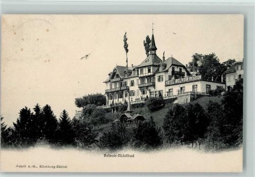8803 Nidelbad Rüschlikon - 1906 Hotel Belvoir Pension