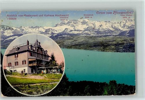Pfannenstiel 1914 Gasthaus Kurhaus Hochwacht