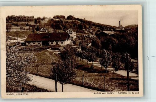 Oberkempttal Fabrik Magggi Ansicht von Süden