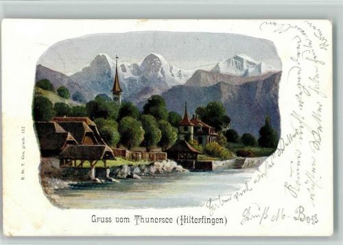 Hilterfingen 1902 Thunersee