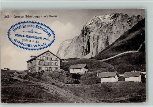 Grosse Scheidegg Wellhorn