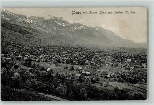 9472 Grabs - 1915 Grabs mit Saxer Luke und Hohen Kasten