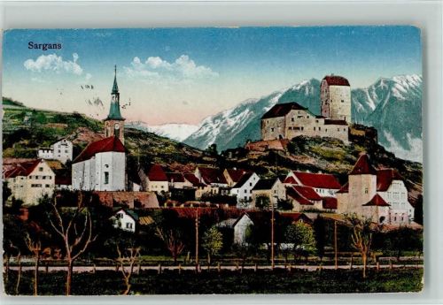 7320 Sargans - Schloss