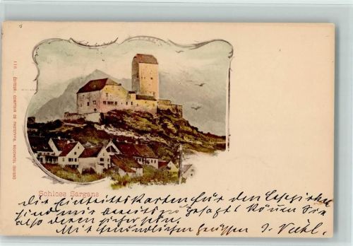 7320 Sargans - 1900 Schloss