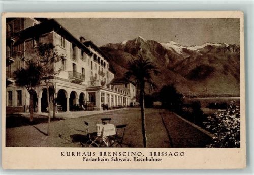Brissago Kurhaus Brenscino Ferienheim Schweiz. Eisenbahner