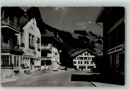 Zweisimmen Dorfstraße Hotel Krone