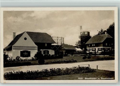 Bern 1928 Schweizerische Ausstellung für Frauenarbeit Baselbieter- und Bauernhaus