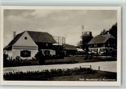 Bern 1928 Schweizerische Ausstellung für Frauenarbeit Baselbieter- und Bauernhaus