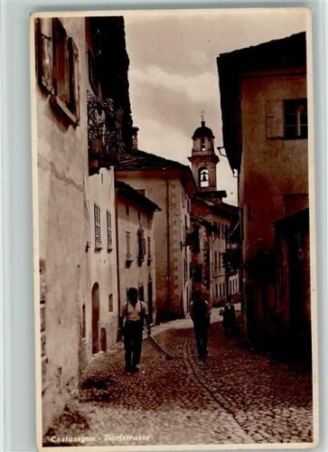 Castasegna Dorfstraße
