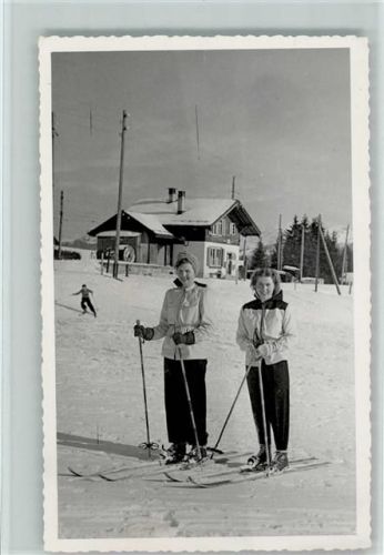 Lenzerheide/Lai Skifahrer Winter Ort handschftlich