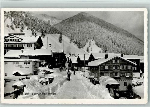 Sedrun Hotel Krone Winter