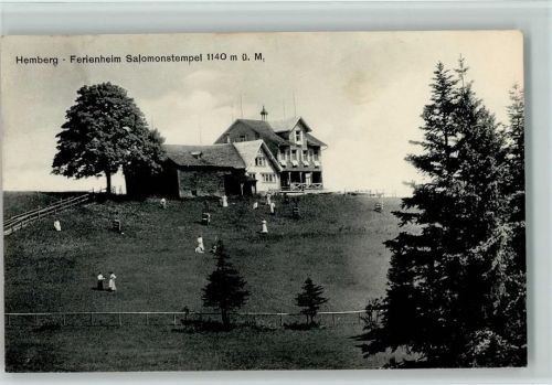 9633 Hemberg - 1912 Ferienheim Salomonstempel