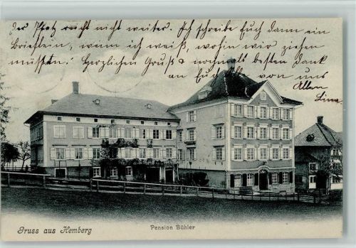9633 Hemberg - 1906 Pension Bühler