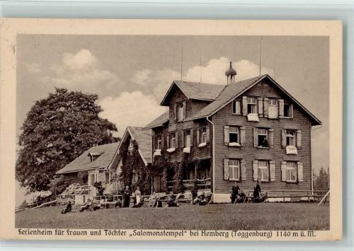 9633 Hemberg - Ferienheim für Frauen und Töchter Salomonstempel Hüttenstempel