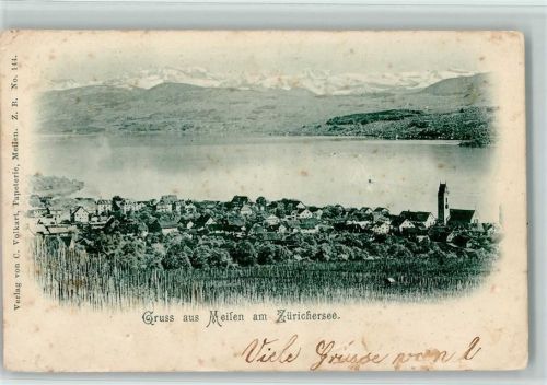 Meilen 1903 Zürichersee
