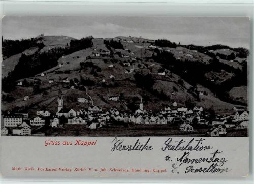 9642 Ebnat-Kappel - 1904 Ortsteil Kappel